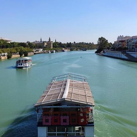 Apartamento Con Vistas Al Rio Guadalquivir En Triana, Sevilla Екстериор снимка