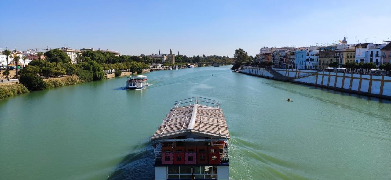 Apartamento Con Vistas Al Rio Guadalquivir En Triana, Sevilla Екстериор снимка